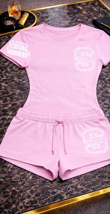 Welcome to the $eason – Season Starters Edition Ladies Set (Fitted Tee + Shorts)