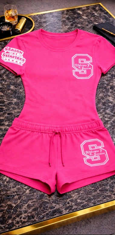 Welcome to the $eason – Season Starters Edition Ladies Set (Fitted Tee + Shorts)