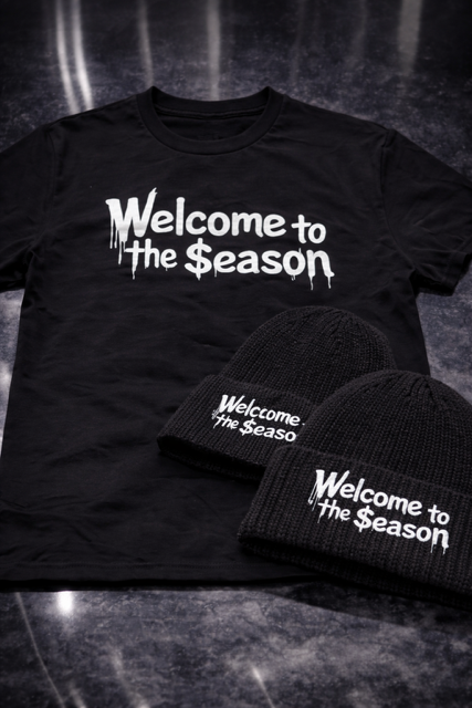 Welcome to the Season  Beanie Combo