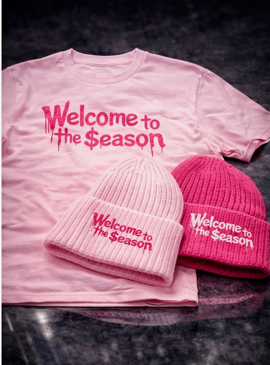 Welcome to the Season  Beanie Combo