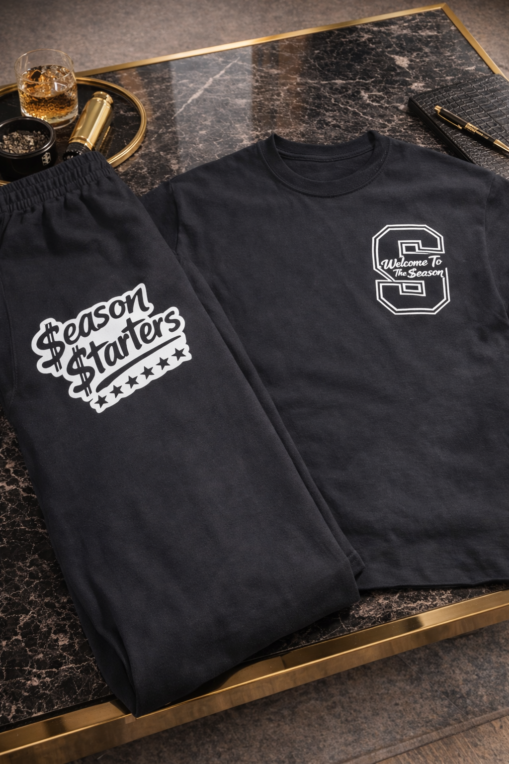 Welcome to the Season- Season Starter T-Shirt and Shorts Full Set