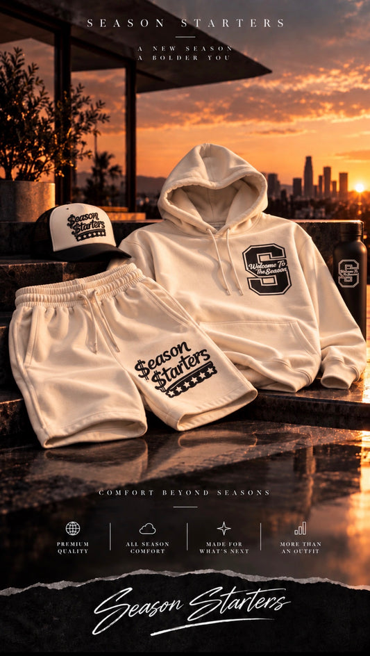 Welcome to the Season- Season Starters Edition Hoodie and Shorts Full Set