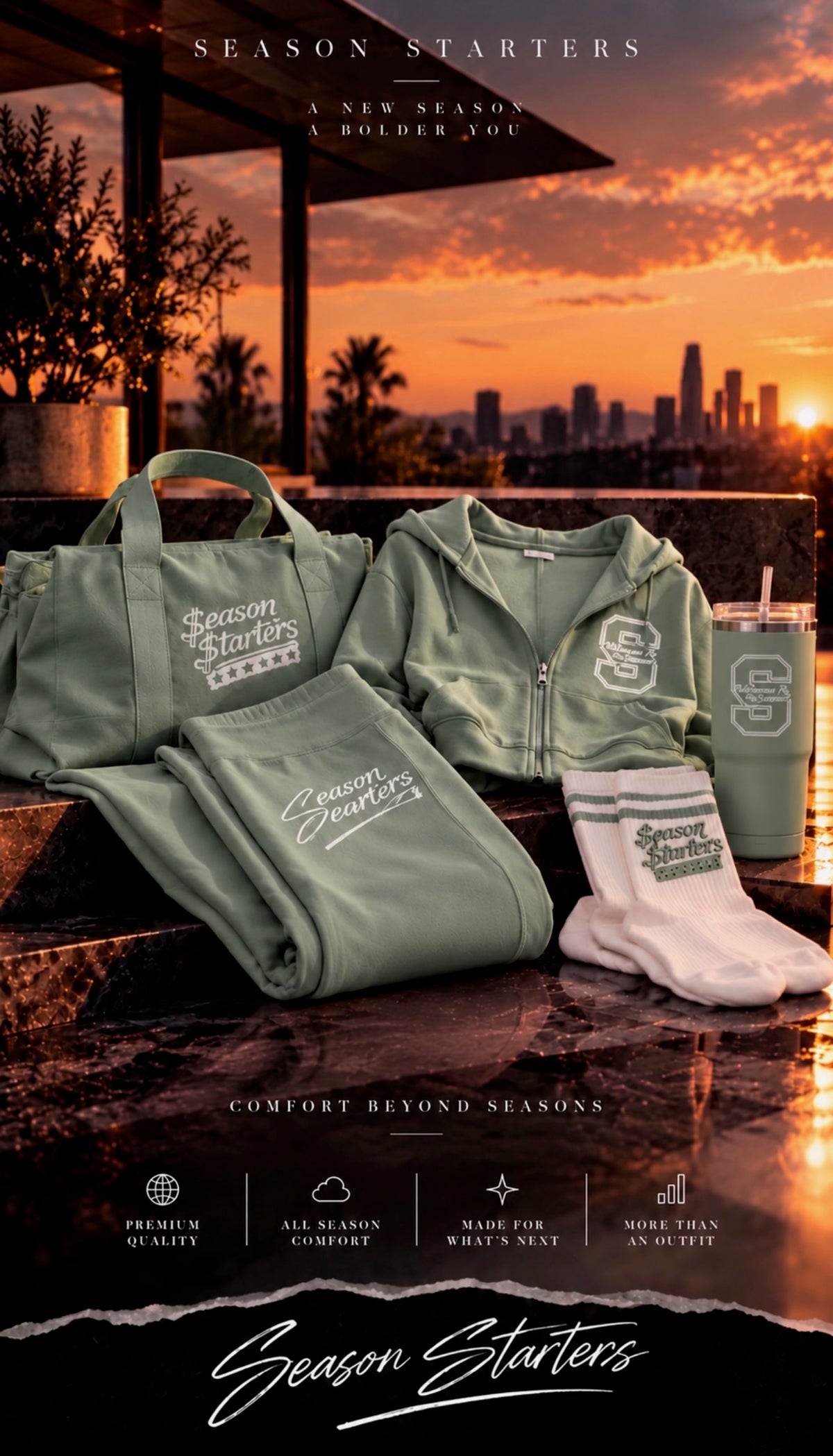 Welcome to the Season- Season Starters Ladies Edition Hoodie Full Set