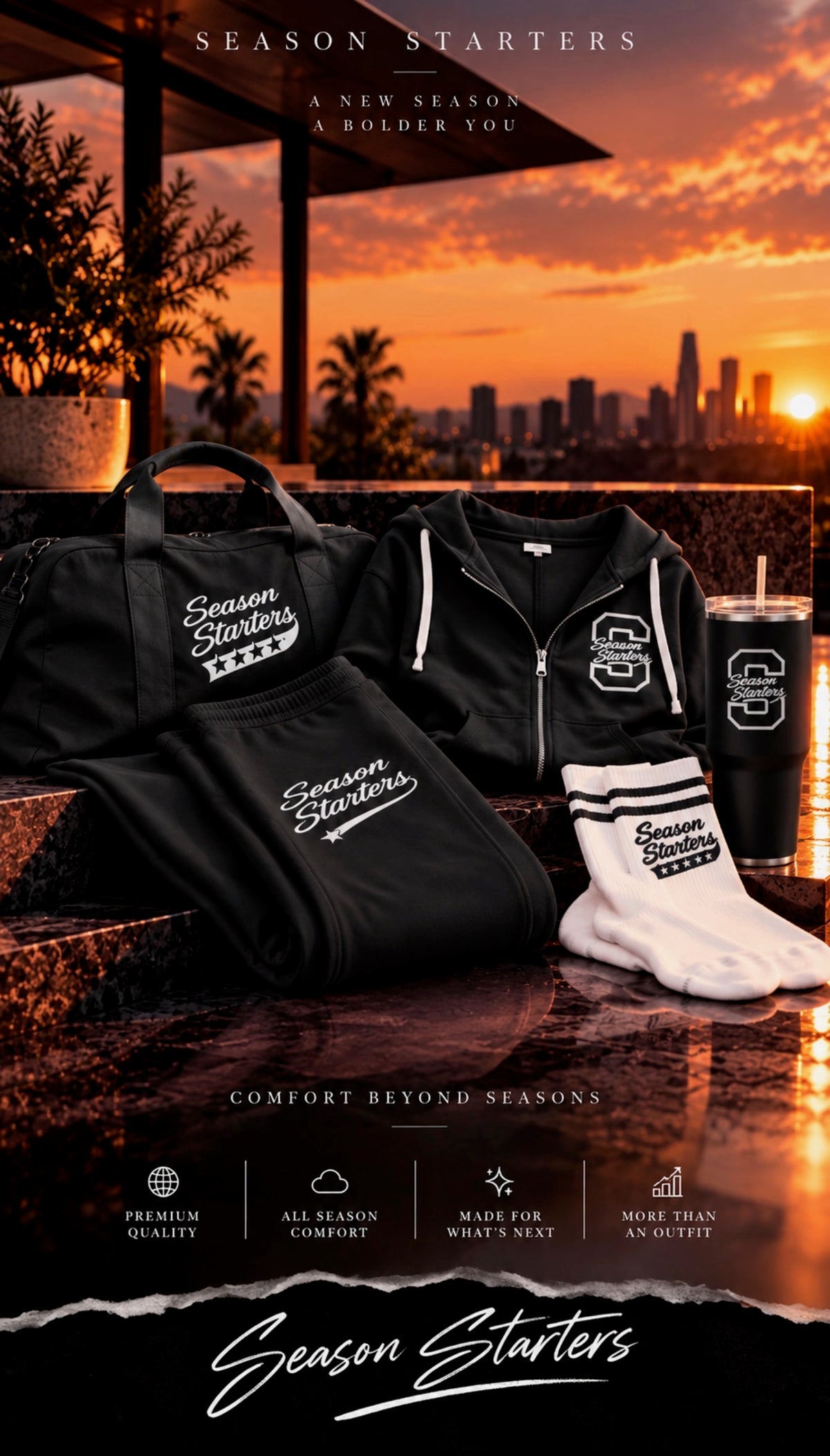 Welcome to the Season- Season Starters Ladies Edition Hoodie Full Set