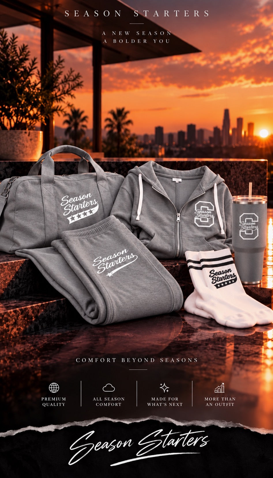 Welcome to the Season- Season Starters Ladies Edition Hoodie Full Set