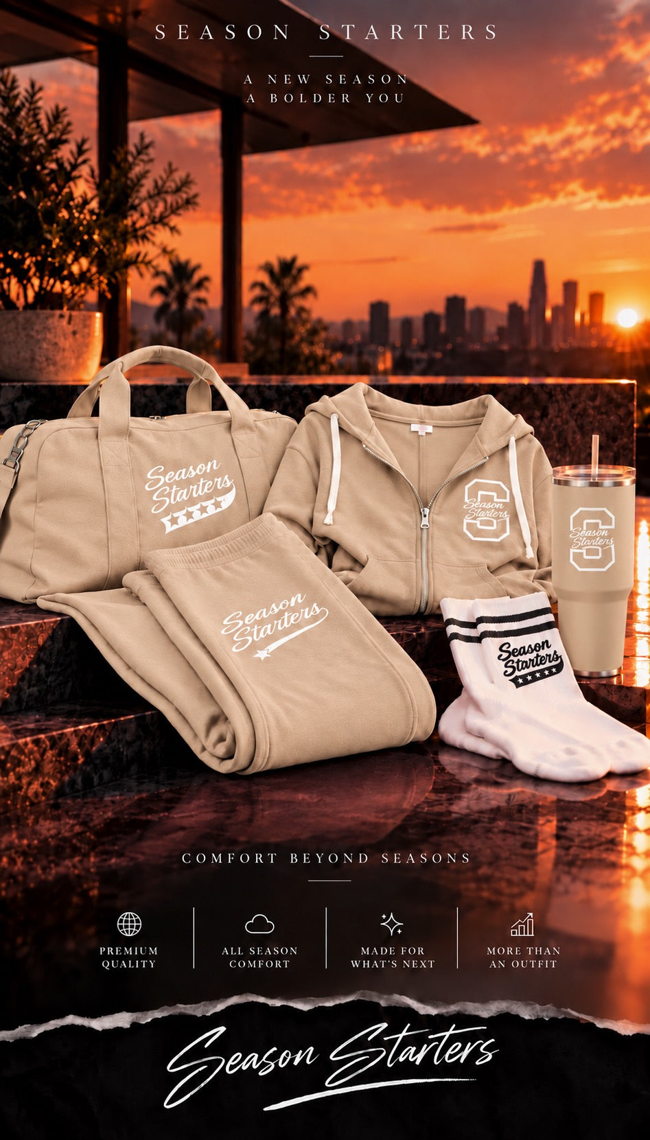 Welcome to the Season- Season Starters Ladies Edition Hoodie Full Set