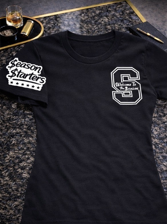 Welcome to the $eason – Season Starters Edition Ladies Fitted T-Shirt