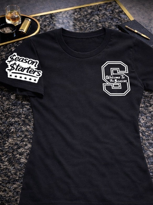 Welcome to the $eason – Season Starters Edition Ladies Fitted T-Shirt