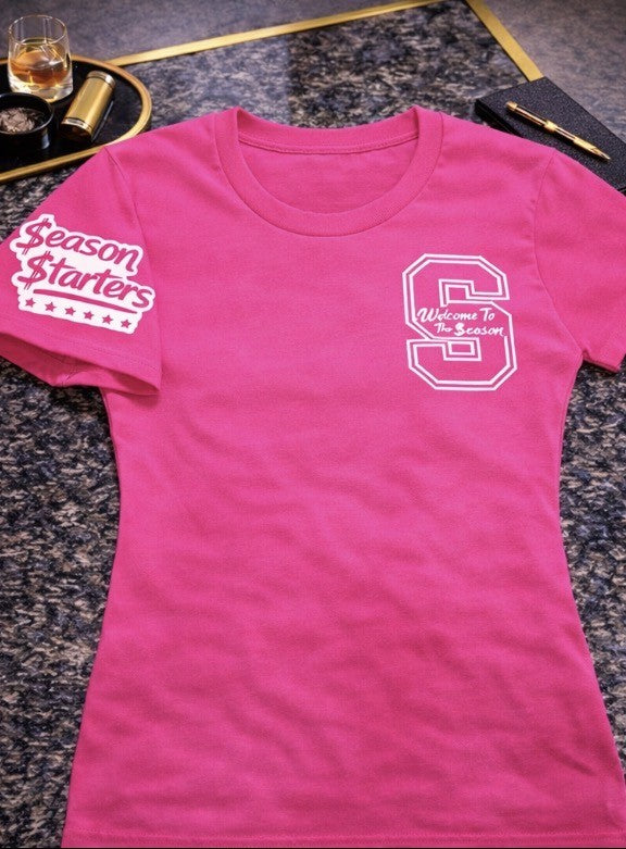 Welcome to the $eason – Season Starters Edition Ladies Fitted T-Shirt
